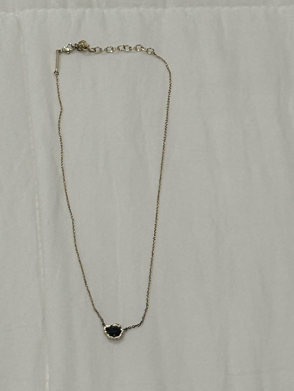Kendra Scott Tess Necklace in Black and Gold